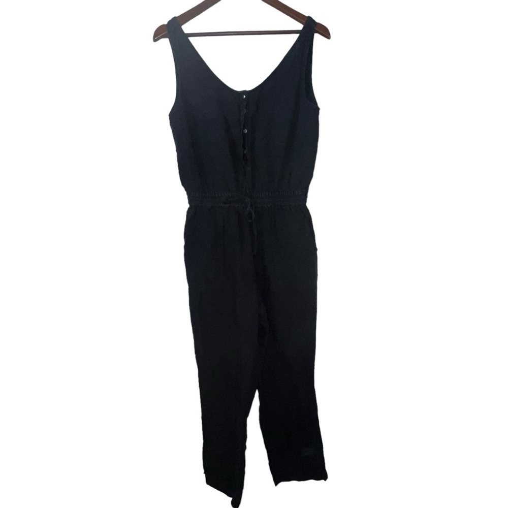 Niaff Black Sleeveless Jumpsuit - Picture 2 of 8